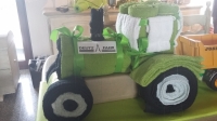 Handdoek creatie deutz tractor