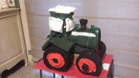 Handdoek creatie fendt tractor