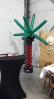 palmboom in ballonnen