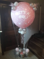 lucht ballon its a girl