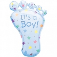 folieballon it's a boy or it's a girl  foot