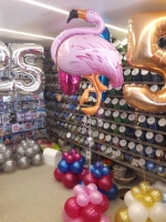 roze flamingo folie ballon