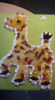 snoeptaart giraffe