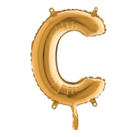 folie letter C ( 30 cm ) enkel luchtgevuld