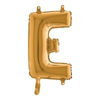 folie letter E (30 cm ) enkel luchtgevuld