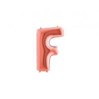 folie letter F ( 30 cm ) enkel luchtgevuld