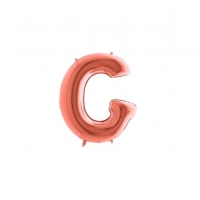 Folie letter G ( 30 cm ) enkel luchtgevuld