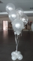 ballonboeket 18 inch huwelijk met 5 ballonnen