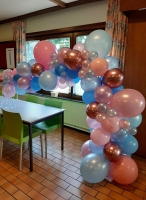 ballonboog 3 meter organic voor gender reveal party