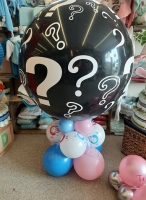 luchtgevuld staande gender reveal ballon 90 cm