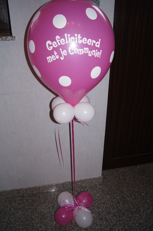 Chirurgie Kaliber Pijler communie ballon 18 - Wendy's ballooncorner