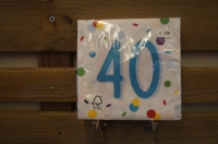 servetten 40 jaar confetti
