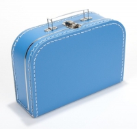 koffertje blauw (gepersonaliseerd)
