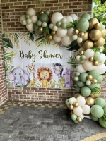 halve organic boog 3 meter baby shower