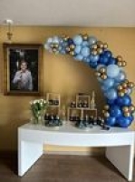 organic halve ballonboog 2 meter bleu