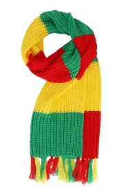 carnaval dikke gebreide sjaal