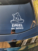 Autosticker Winnie the Pooh