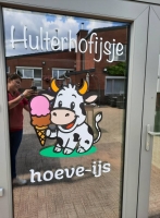 Etalagesticker ijssalon