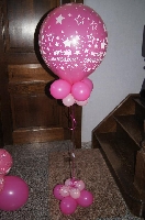 18inch hartelijk gefeliciteerd tafelballon